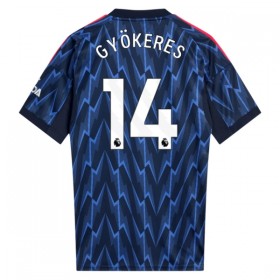 Arsenal Gyokeres 14 Matchtröjor Borta Fotbollströja 2025-26